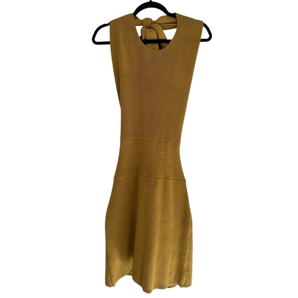 Free People Beach Convertible Low Back Ribbed Sweater Dress Size L - Picture 2 of 7